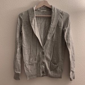 [Gap] Gray Cardigan with Cashmere